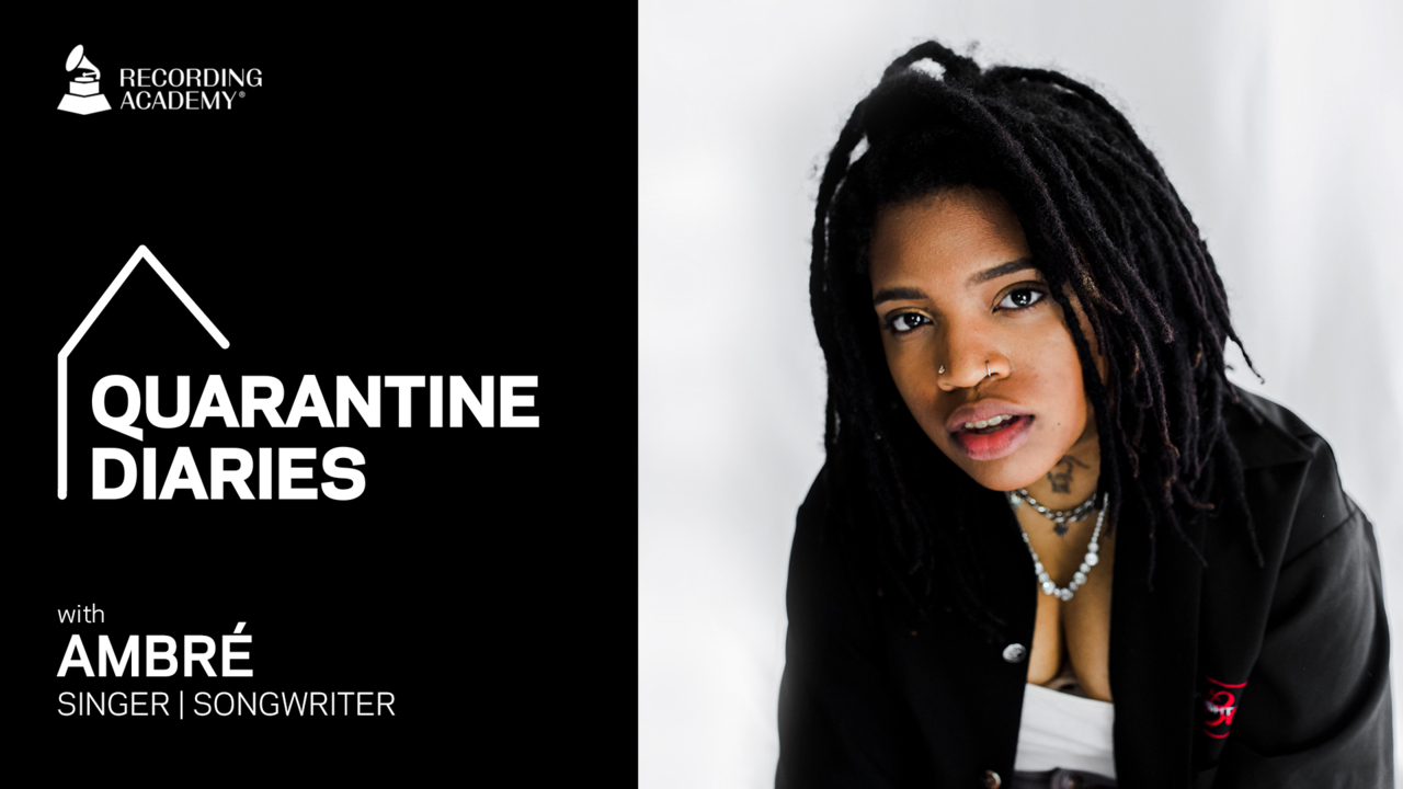 Ambré—Kehlani & H.E.R. Collaborator—Shows Us A Day In Her Life | Quarantine Diaries