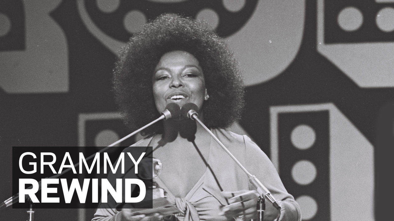 Watch Roberta Flack Win Record Of The Year In 1974 | GRAMMY Rewind