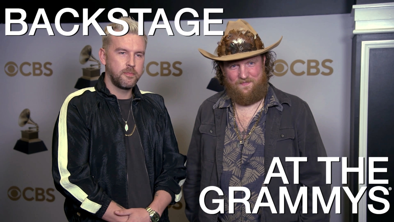 Brothers Osborne On The "Terrifying" Feeling Of Playing The GRAMMY Stage | Backstage At The 2022 GRAMMYs