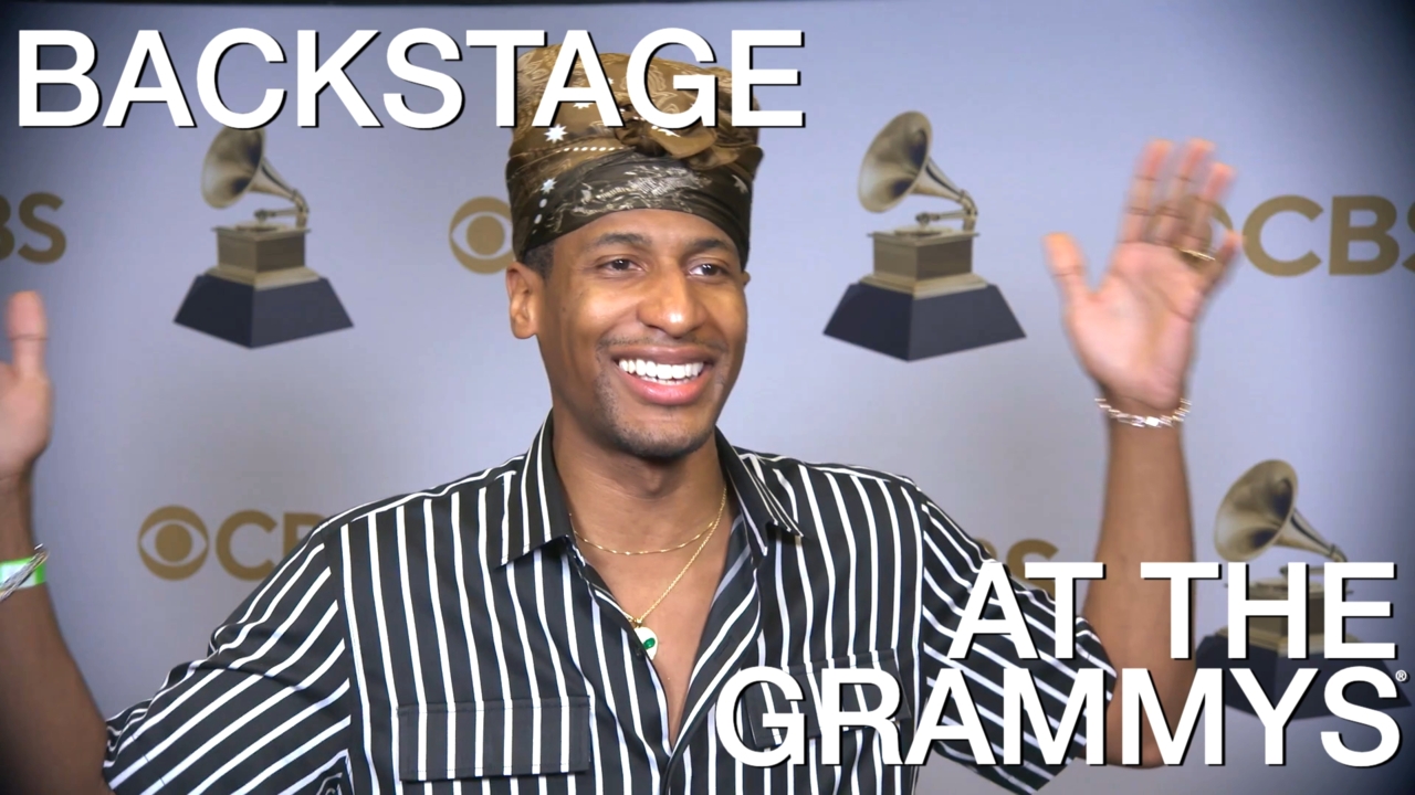 Jon Batiste On The "Universal Language" And Healing Power Of Music | Backstage At The 2022 GRAMMYs