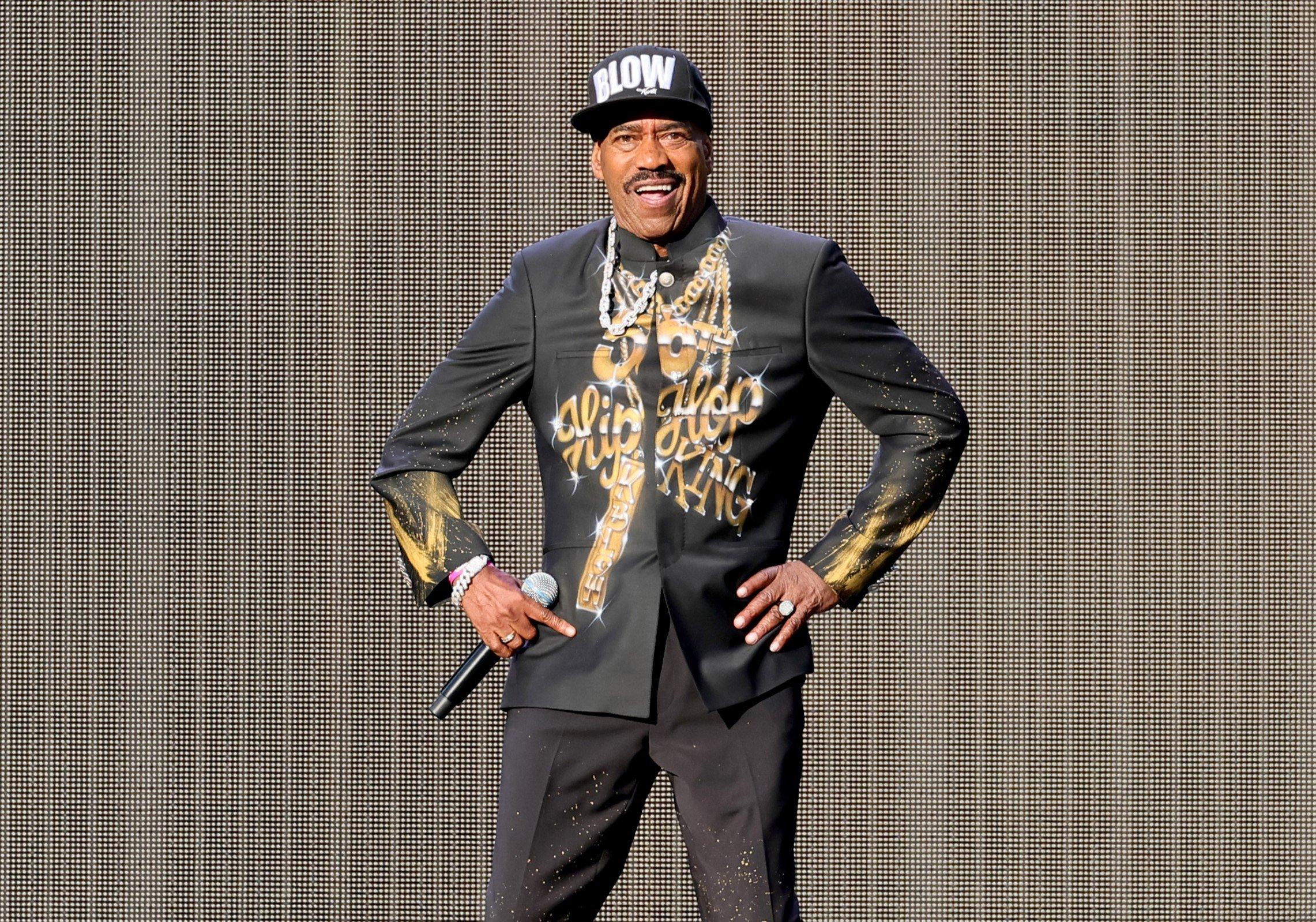 Kurtis Blow performs onstage during Hip Hop 50 Live at Yankee Stadium on August 11, 2023 in New York City