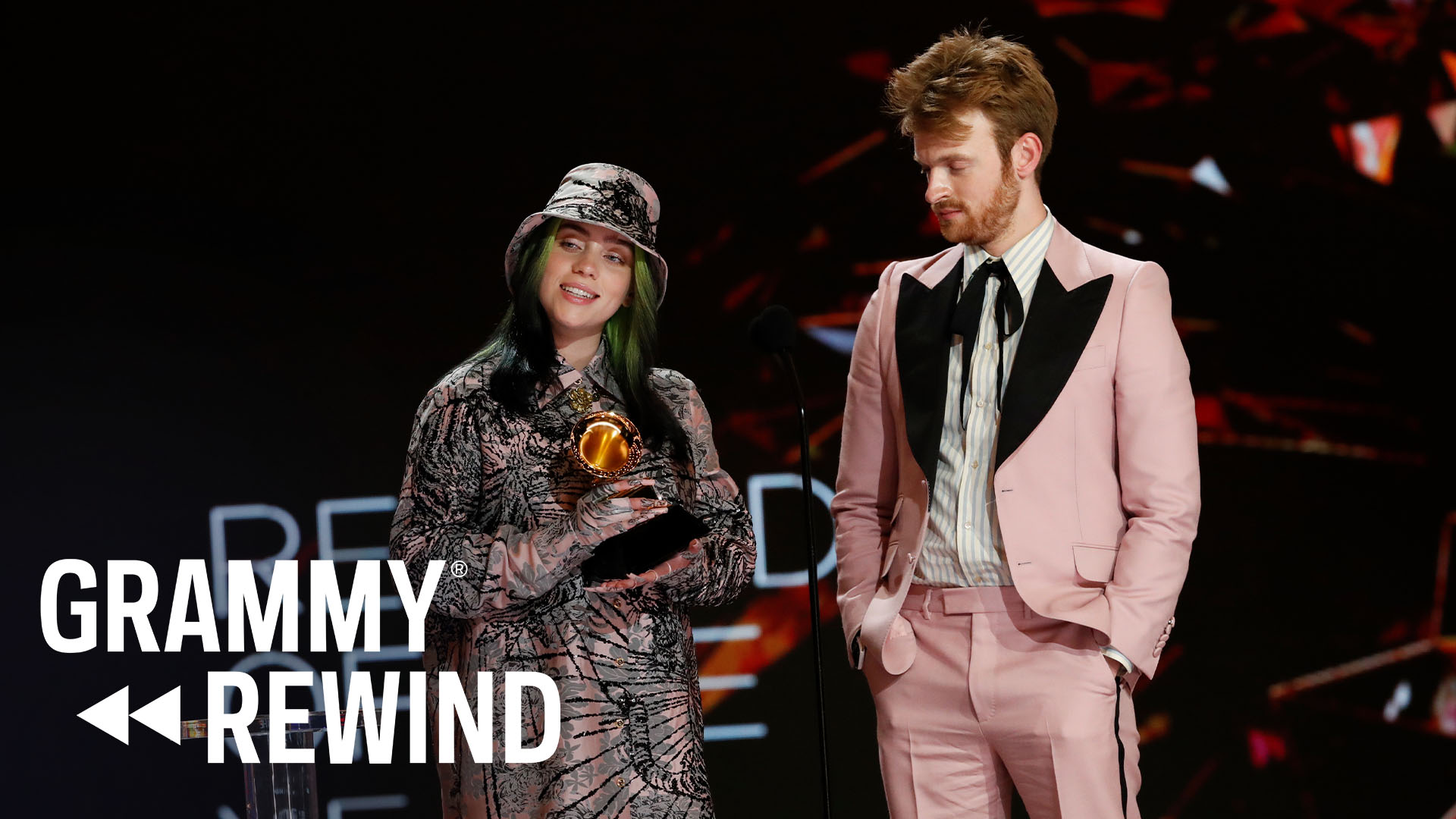 Watch Billie Eilish Win Record Of The Year In 2021 & Dedicate Her GRAMMY To Megan Thee Stallion | GRAMMY Rewind